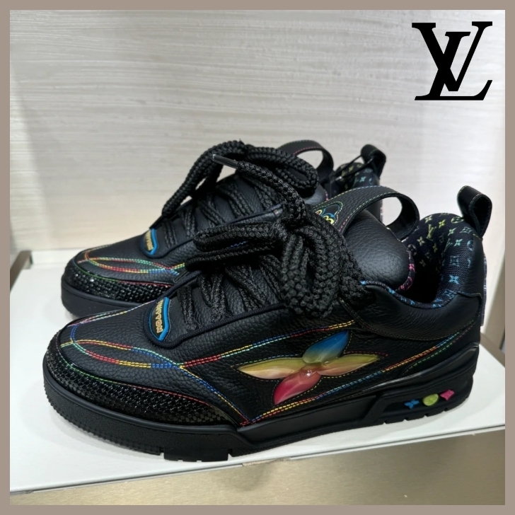 《LVロゴ》Louis Vuitton LVスケートシューズ