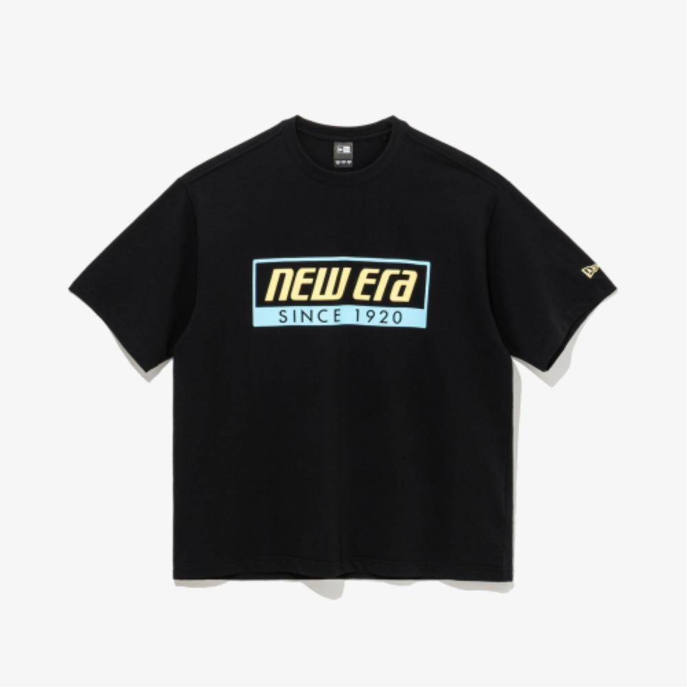 ☆New Era☆ LIGHTERA BOX LOGO T-SHIRT BLACK 14679789