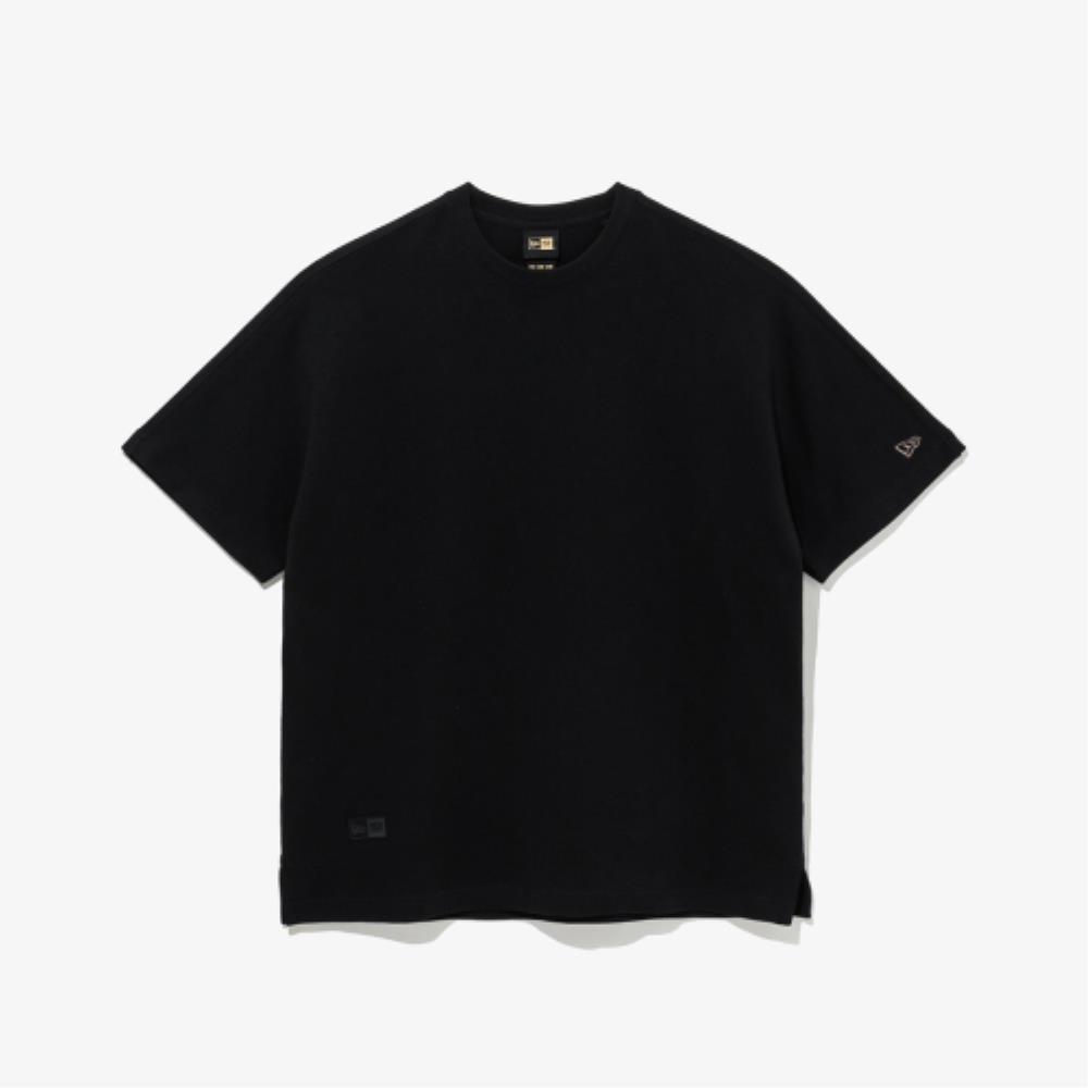 ☆New Era☆ Black Label Overfit T-Shirt Black 14536442