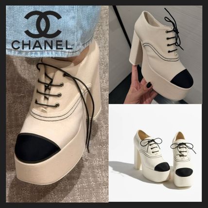 レースアップ CHANEL(シャネル) 靴・シューズ(レディース
