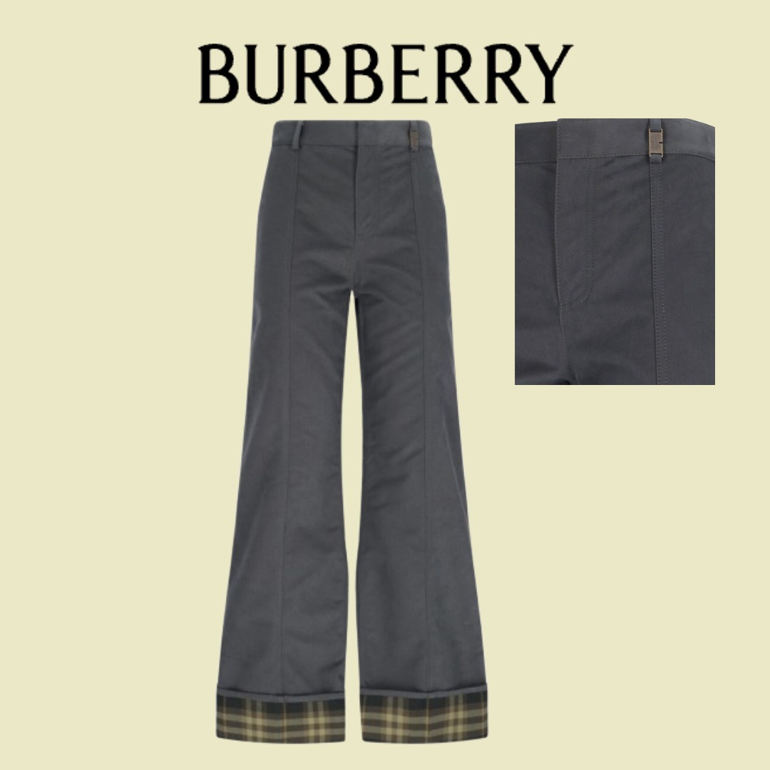Burberry  バーバリー ワイドレッグ トラウザーズ