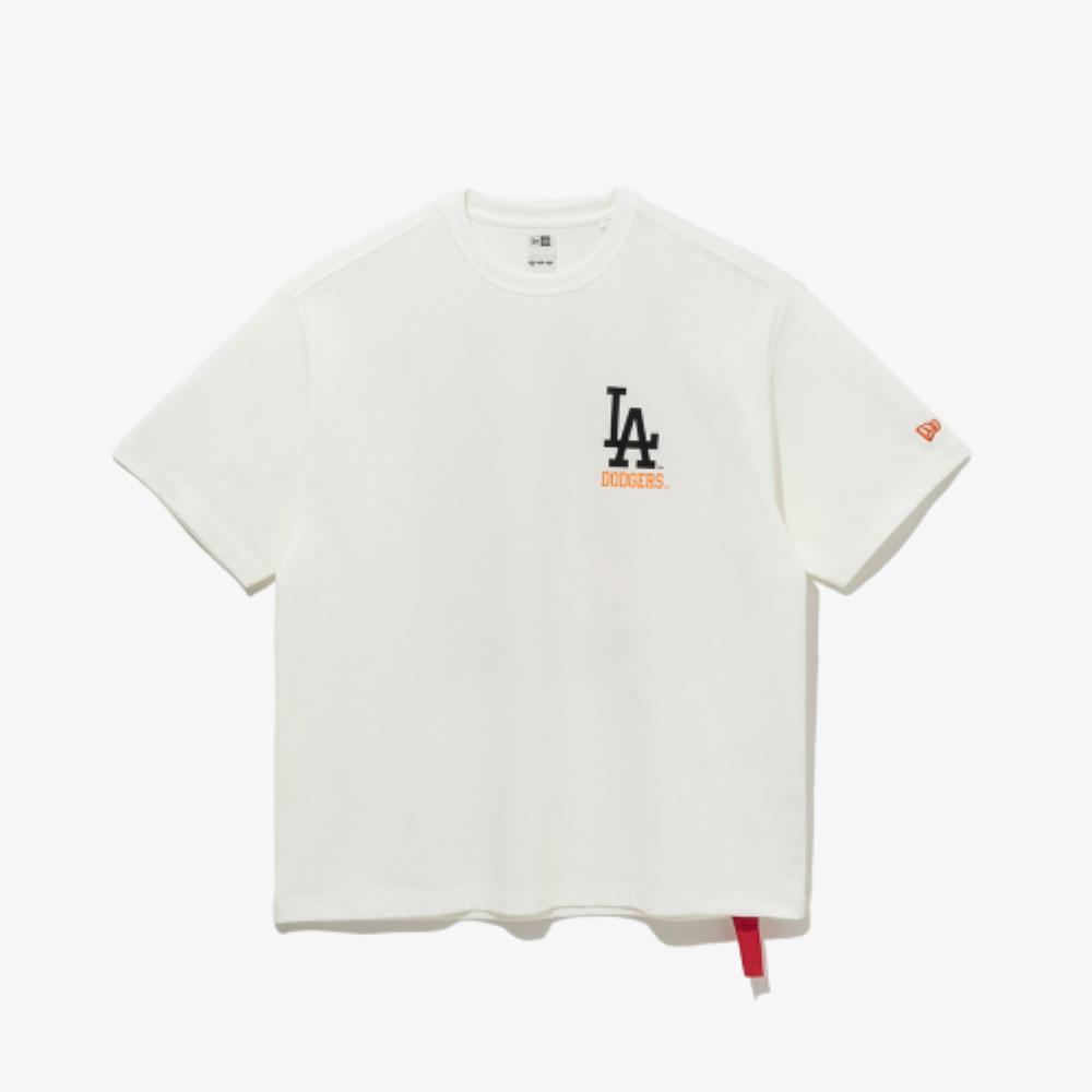 ☆New Era☆ MLB LA Dodgers Poster T-Shirt Off White 14536478