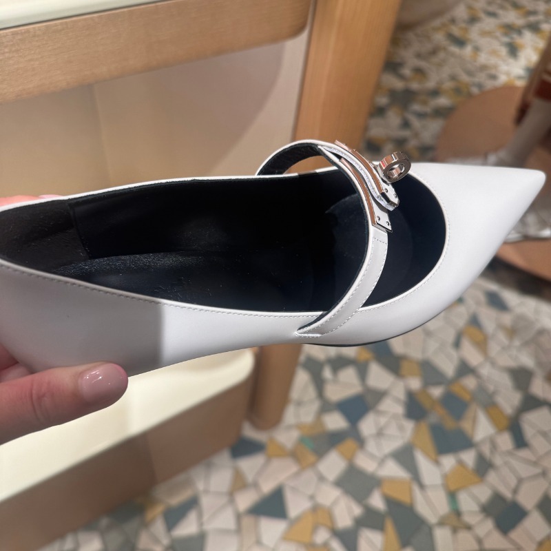 ★ケリーバックルパンプス★★【HERMES】キアラ ヒール4cm