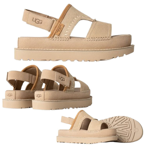 UGG★スエードステッチサンダル