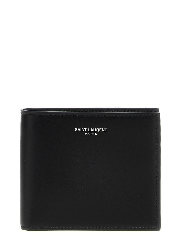 大SALE★Saint Laurent★折りたたみ 財布★ブラック
