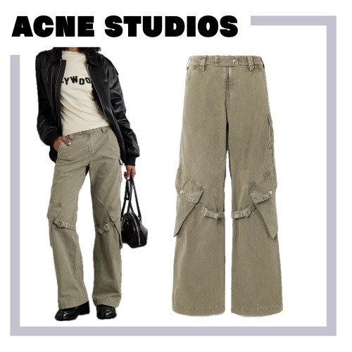 [ACNE STUDIOS] コットンキャンバスカーゴパンツ