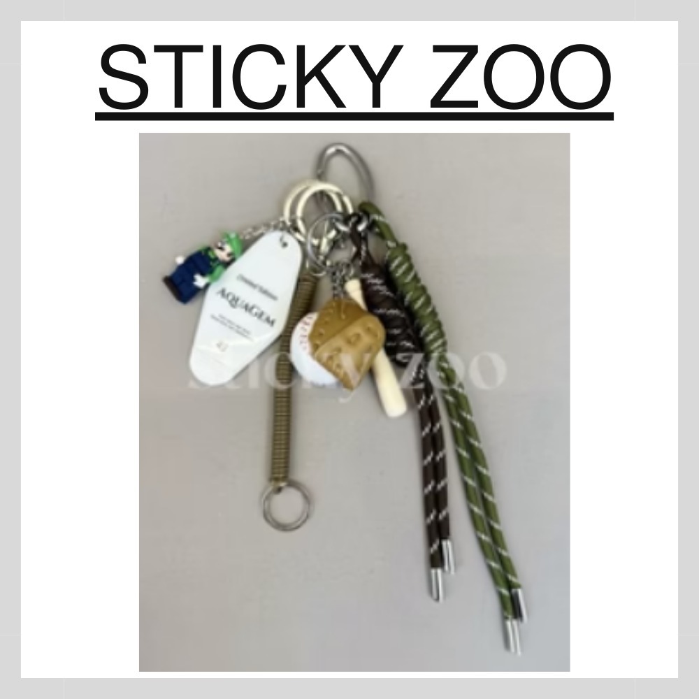 【STICKY ZOO】ルイージ BASEBALL チャーム 関税送料込