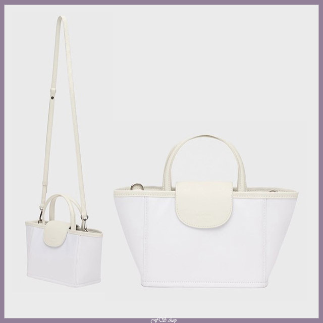 LE ABONNE [配送/関税込み] PETIT DITOR BAG WHITE