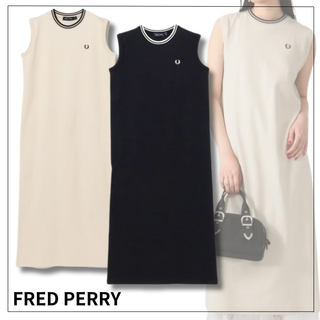【別注】国内発送 Ray BEAMS FRED PERRY TIPPED ワンピース