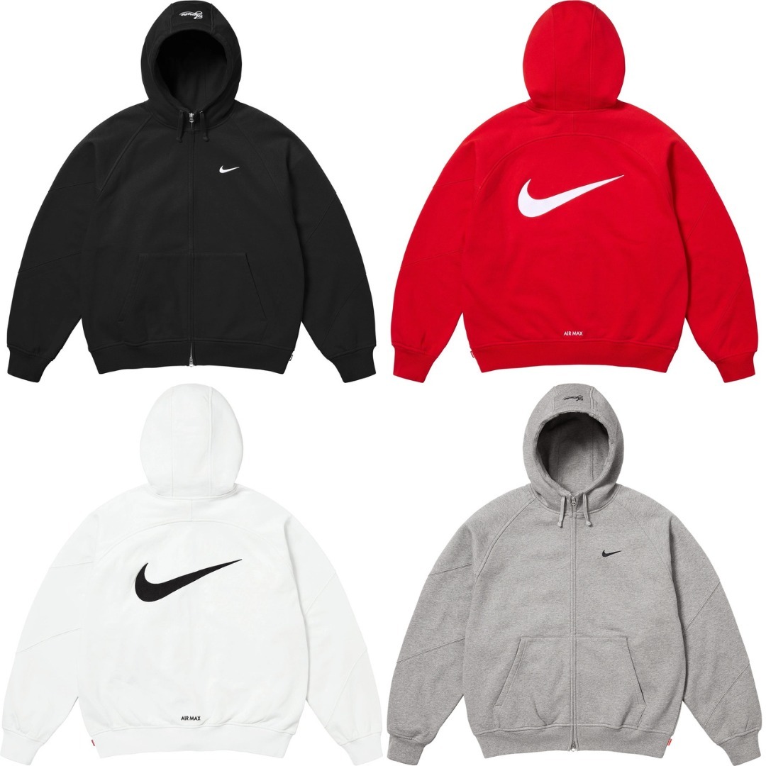 パーカー・フーディ 25SS Week4 Supreme Nike Zip Up Hooded Sweatshirt