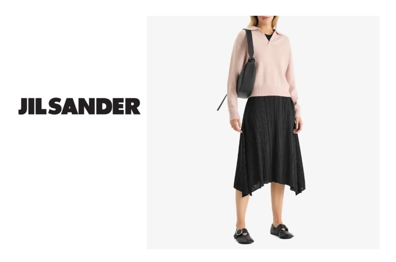 ショルダーバッグ・ポシェット Jil Sander Knot Leather Cross Body Bag