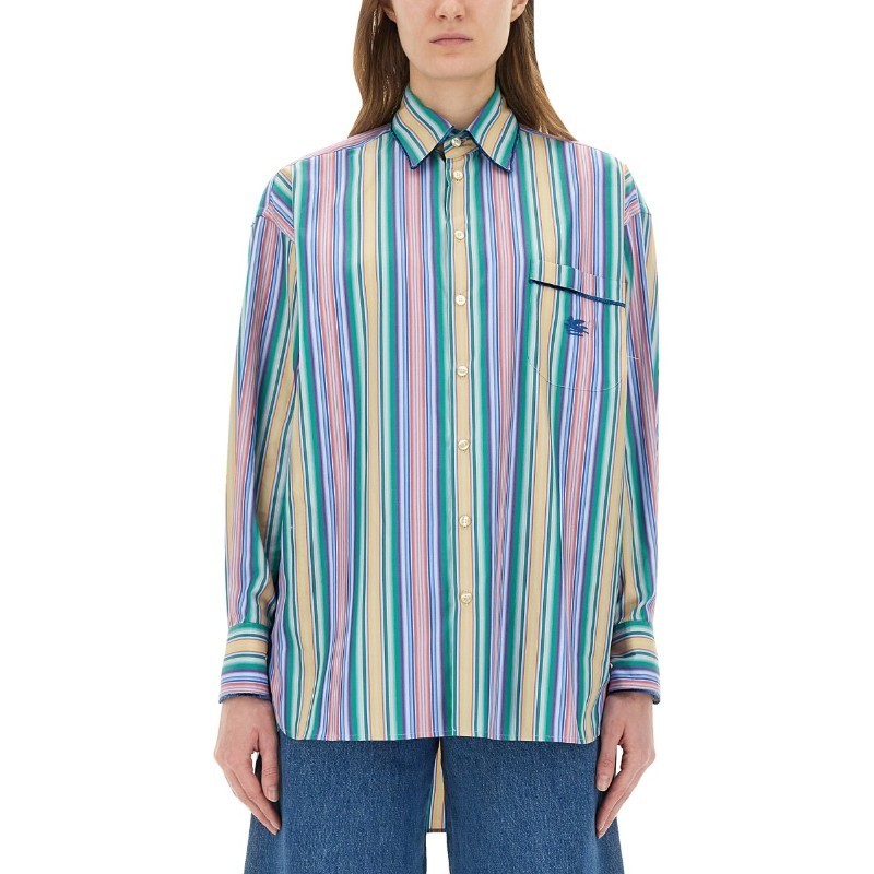 Tシャツ・カットソー ETRO SS25 (WRIA0028 99TR572S9890)