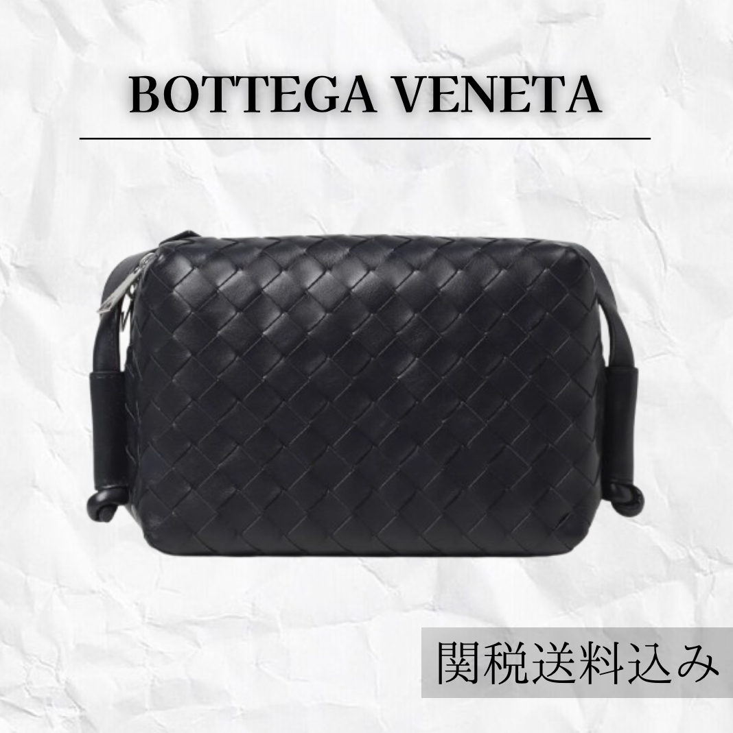 BOTTEGA VENETA ループ レザー ショルダーバッグ