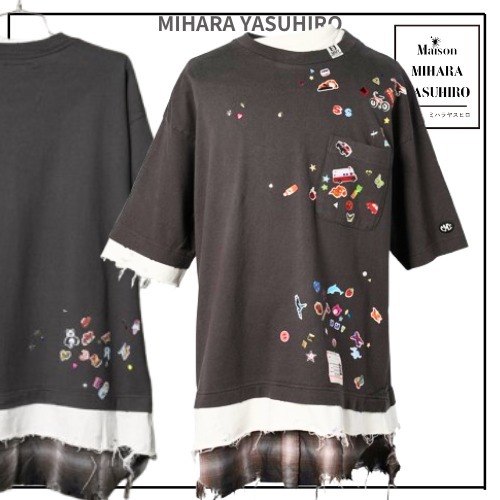 25SS ■ Mihara Yasuhiro ■ スティッカー Tシャツ