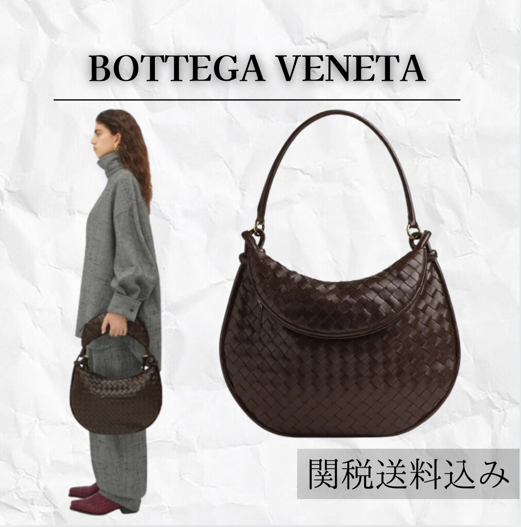 BOTTEGA VENETA ラージ ジェメッリ ブラウン【注目商品】