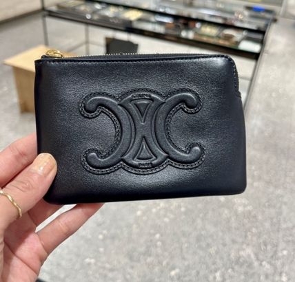 バーゲンで ブラック（黒）系 CELINE トリオンフ Triomphe(セリーヌ 小物
