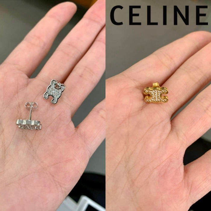 ◆国内直営◆【CELINE】トリオンフ ラインストーン スタッズl
