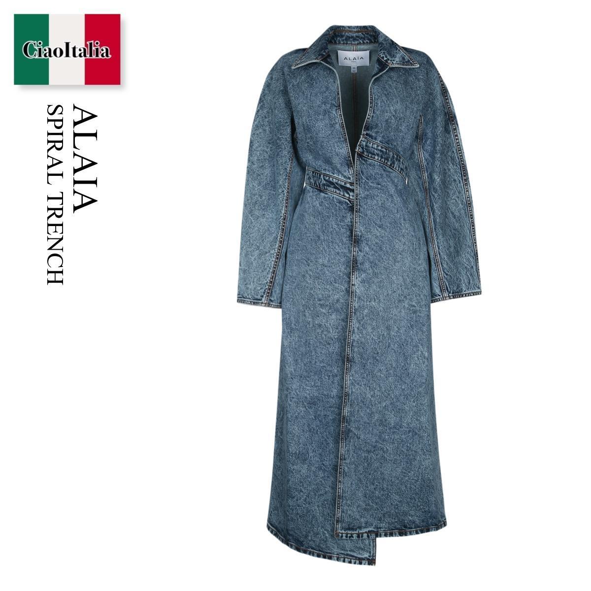 トレンチコート Alaia Spiral Trench