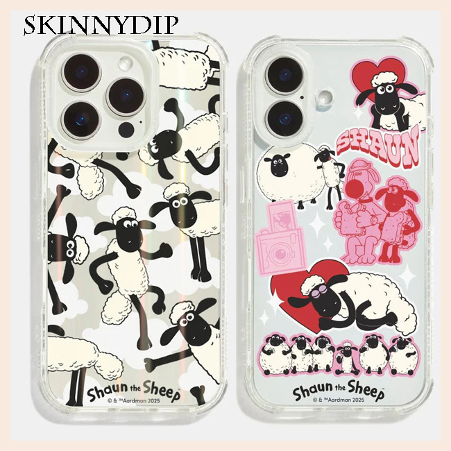 【SKINNYDIP】iphoneケース ハート ひつじのショーン