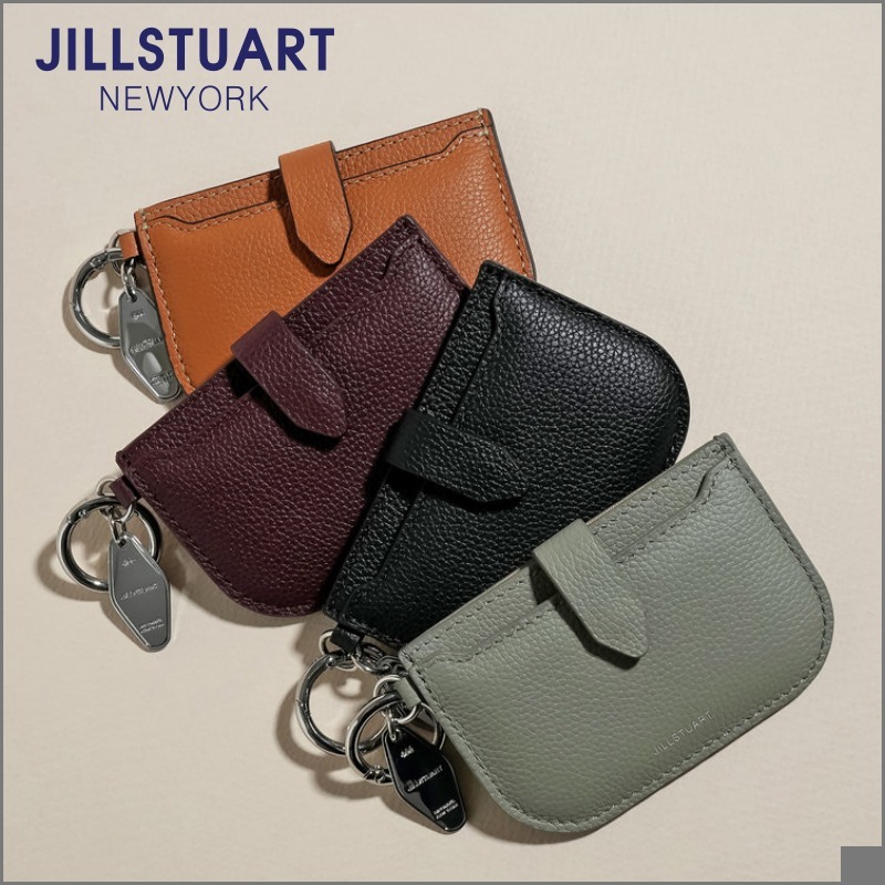 【JILLSTUART NEWYORK】牛革財布★キーホルダーを含む★