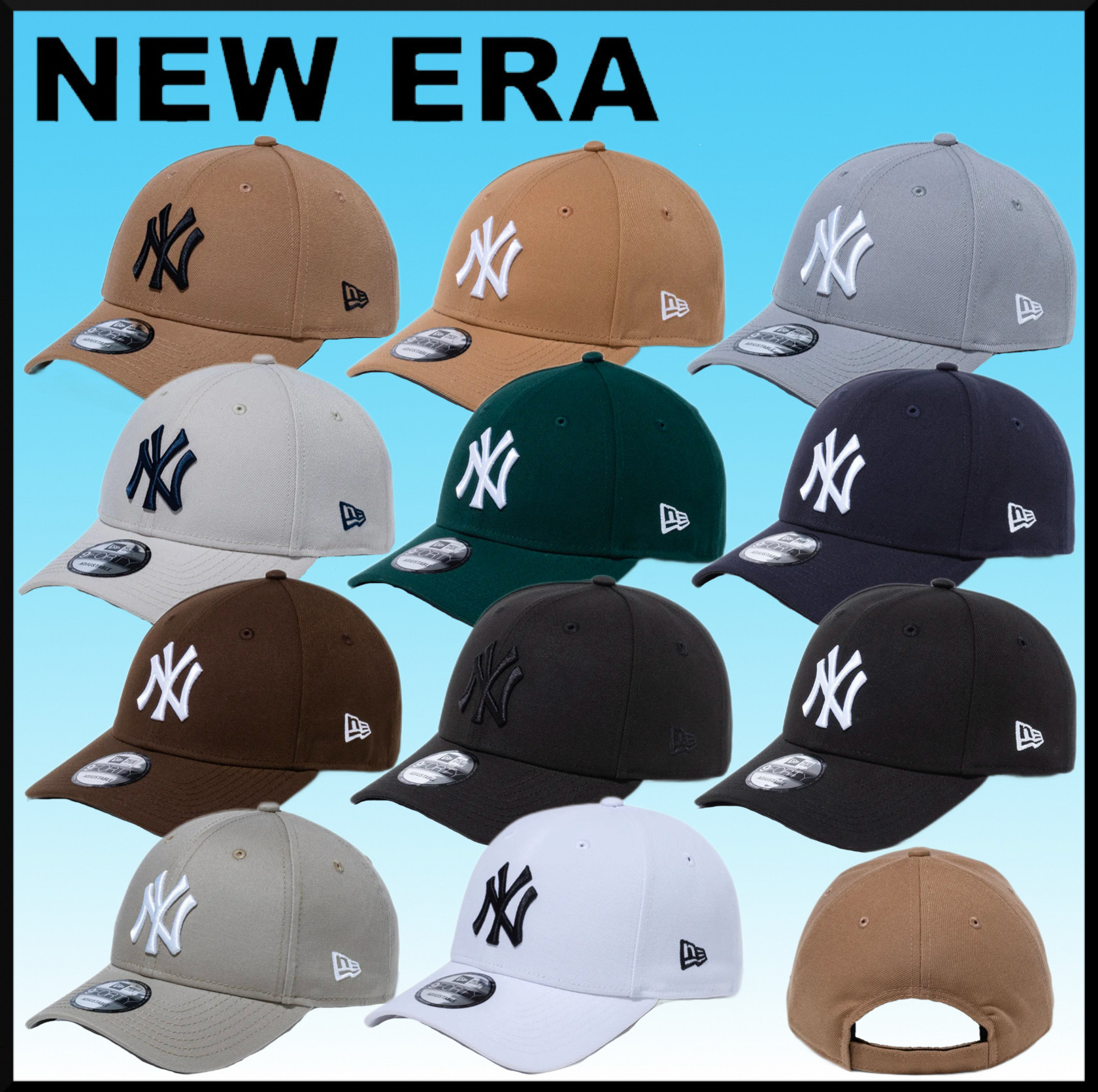 大人気★NEW ERA 9FORTY ニューヨーク・ヤンキース★キャップ