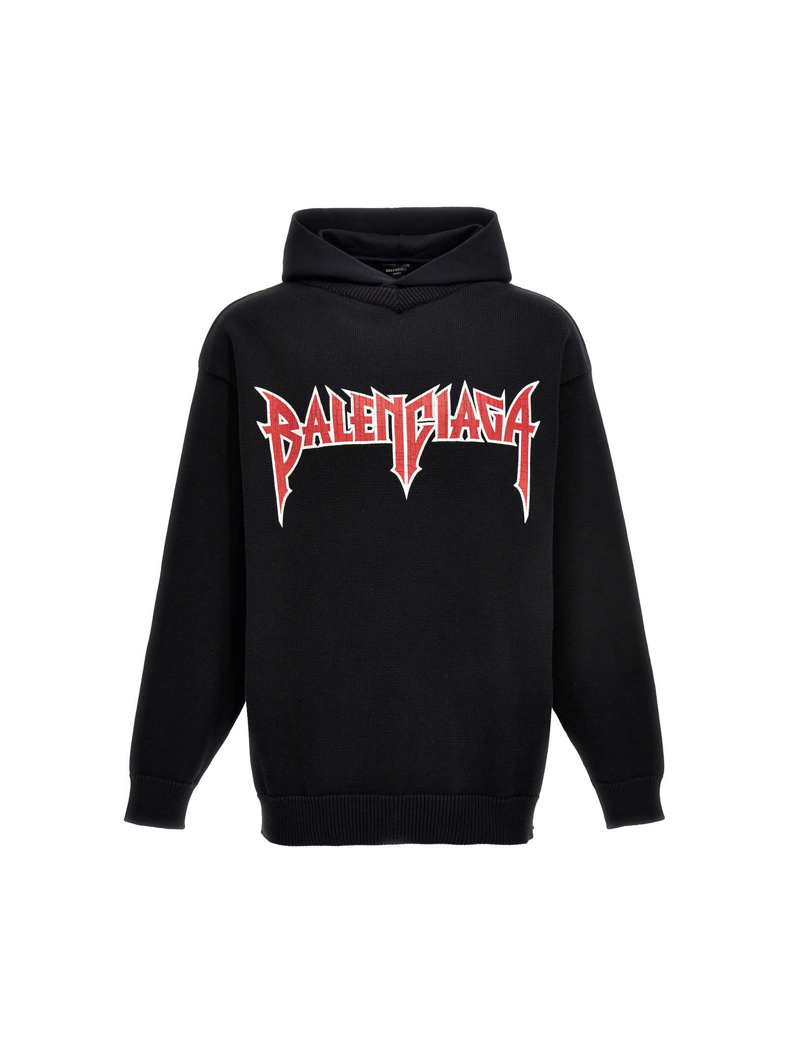 【送料&関税込】Balenciaga Logo Print Hooded Sweater
