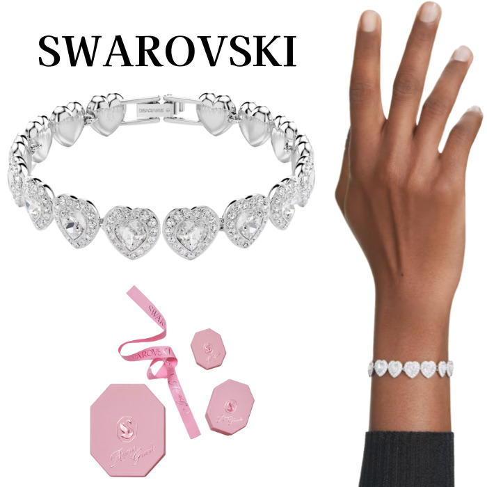 SWAROVSKI x アリアナ グランデ ハート テニスブレスレット
