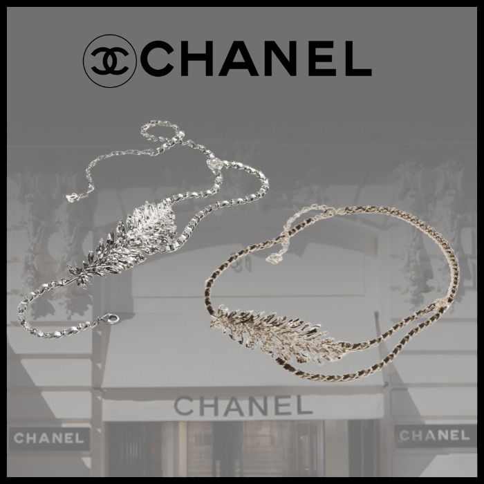 【2025年SS 最新作♪】CHANEL フェザーモチーフ チェーンベルト