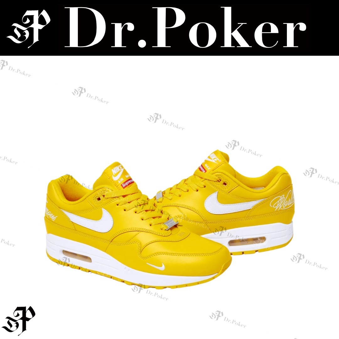 Supreme × Nike Air Max 1 ’87 SP エア マックス 1 イエロー
