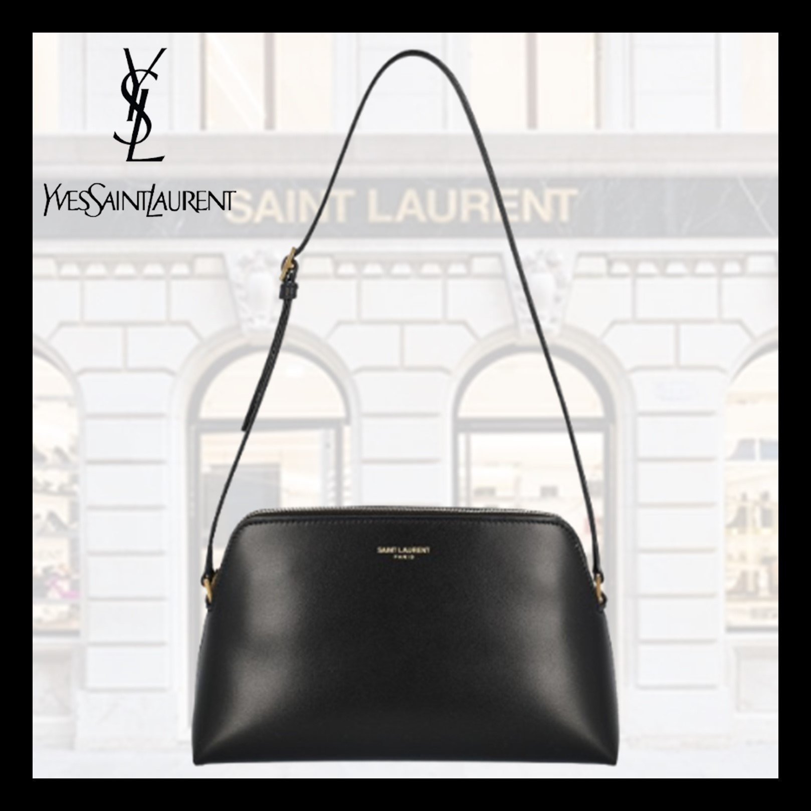 【Saint Laurent】パリ ミニバッグ（スムースレザー）
