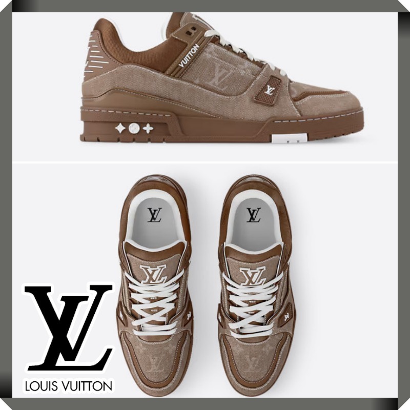 シックなカラー♪Louis Vuitton◆LV トレイナー スニーカー