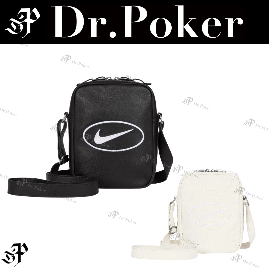 【Supreme x Nike】 Leather Shoulder Bag レザー ショルダー
