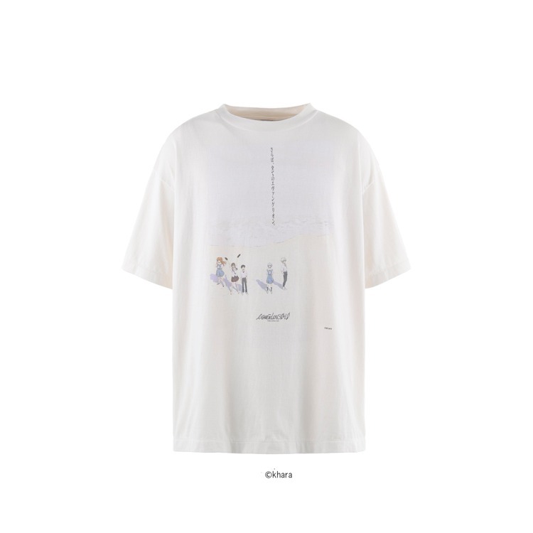 【SAINTMXXXXXX】×EVENGELION×GEEKSRULE/EV_SS TEE/WHITE