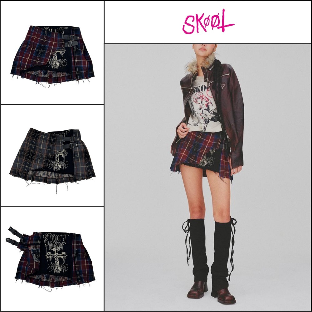 【SKOOT】サースト スカート（2色）