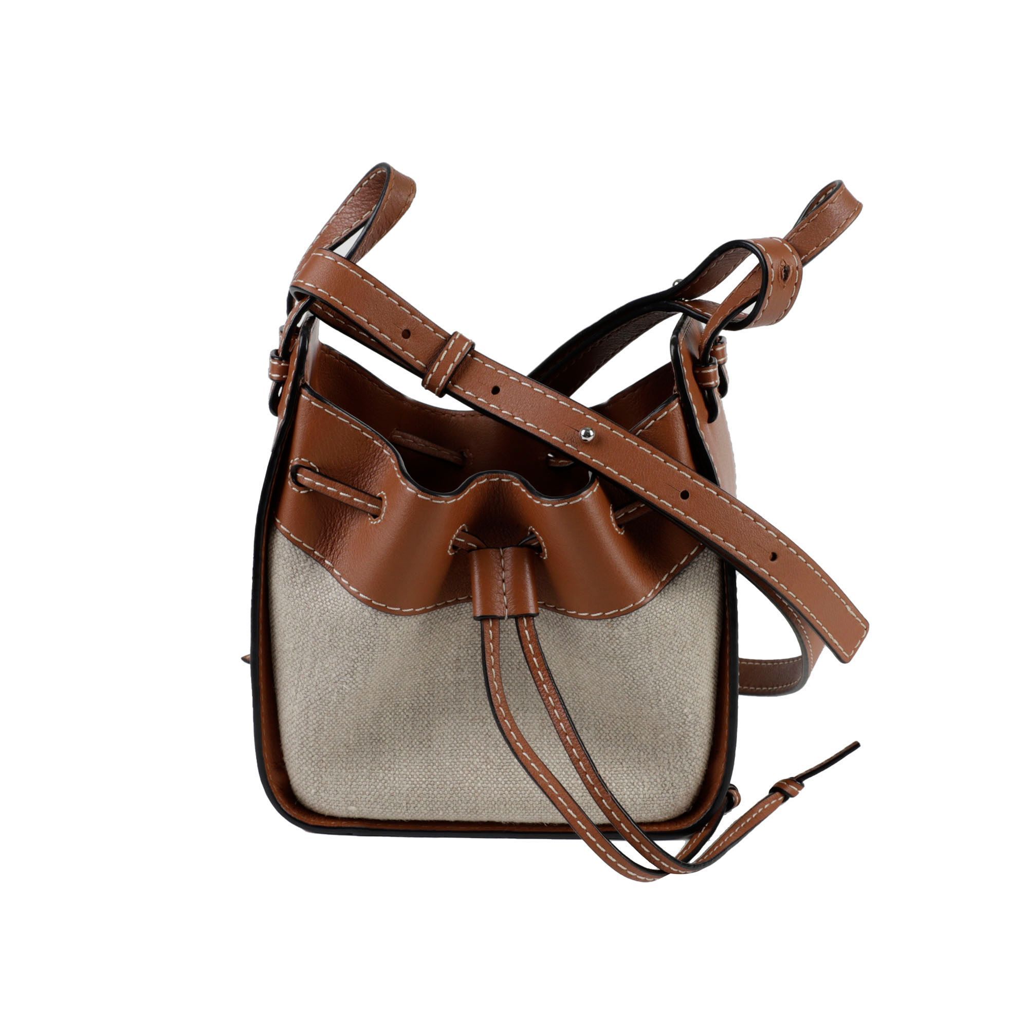 LOEWE■ミニドローストリングハンモックショルダーバッグA+級