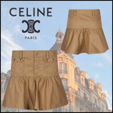 【CELINE】セリーヌ ブラウンスカート