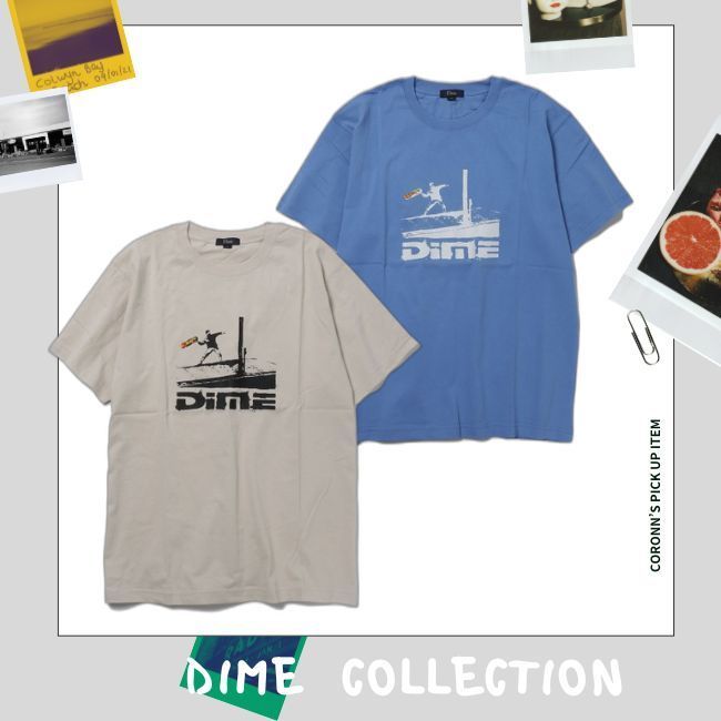 カナダ発《Dime》BANKY Graphic print T-SHIRT