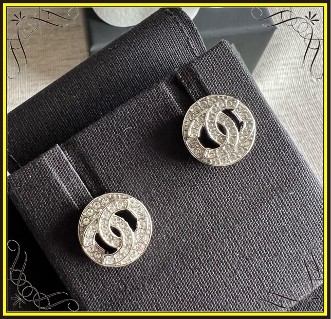 【CHANEL】シャネル CCラウンドピアス ココマーク CCマーク