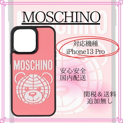 Moschinoモスキーノ◇テディTeddy iPhoneケース (Moschino