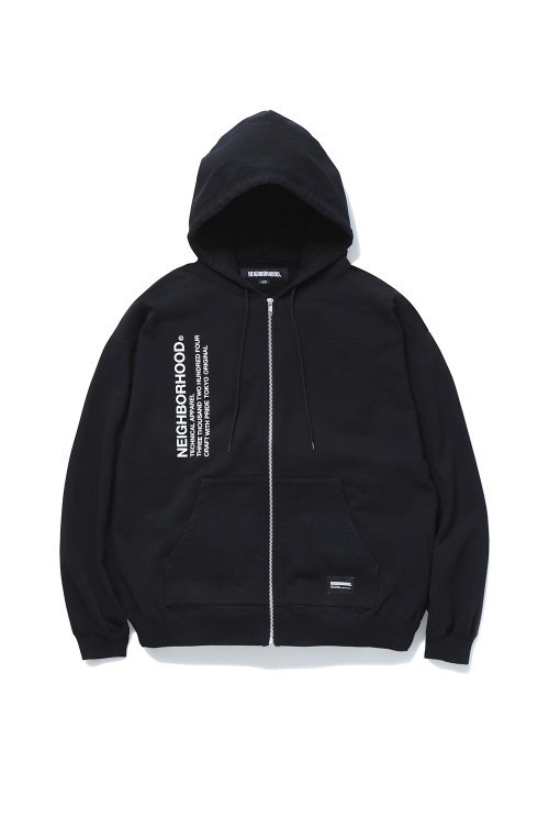 StrayKids愛用《NEIGHBORHOOD》SOLID SWEAT ZIP UP パーカー