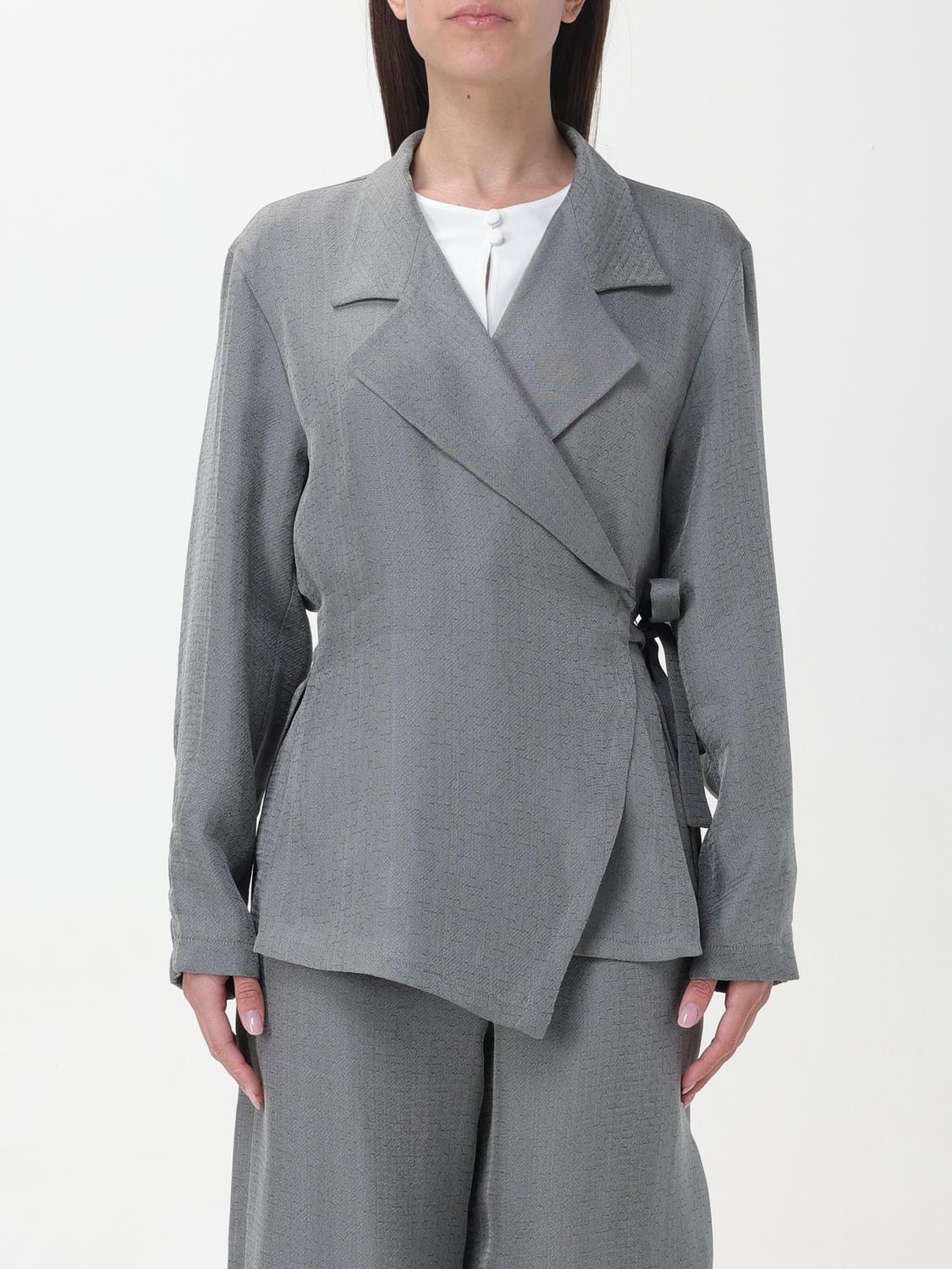 アウターその他 EMPORIO ARMANI Woman Blazer Grey E3NG23F2114 016