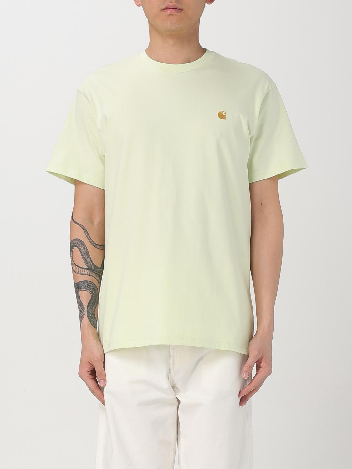 Tシャツ・カットソー CARHARTT WIP Men T-shirt Grass Green I026391 2V9XX