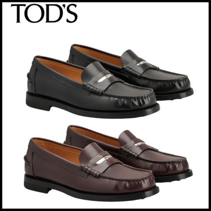 ブラウン（茶色）系 TOD'S(トッズ) ローファー
