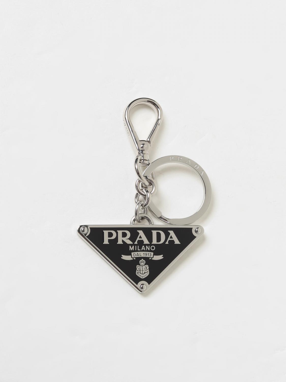 キーホルダー・キーリング PRADA Woman Key chain Black 1PS05766A F0H76