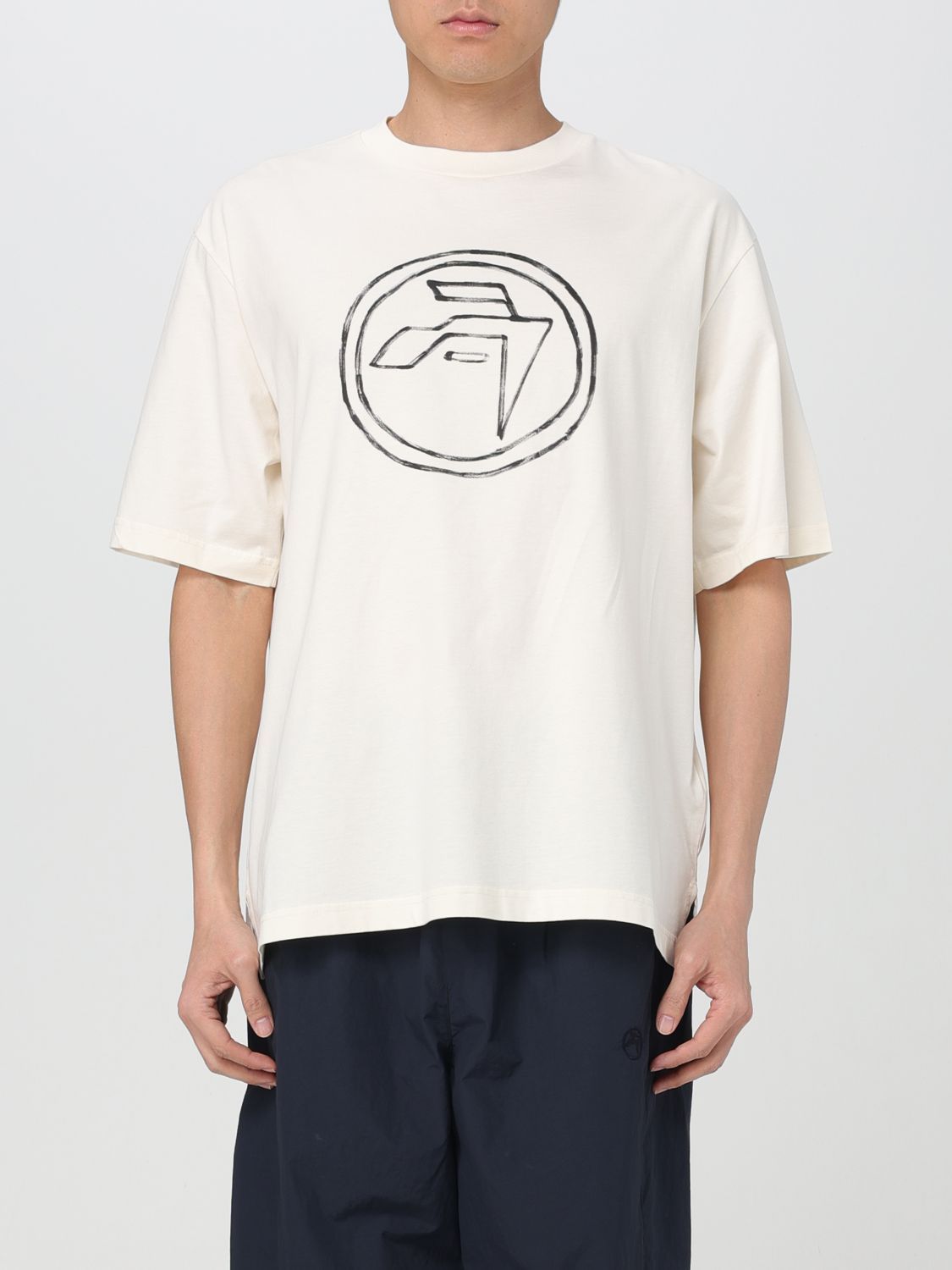 Tシャツ・カットソー AMBUSH Men T-shirt White BMAA007S24JER001 3110