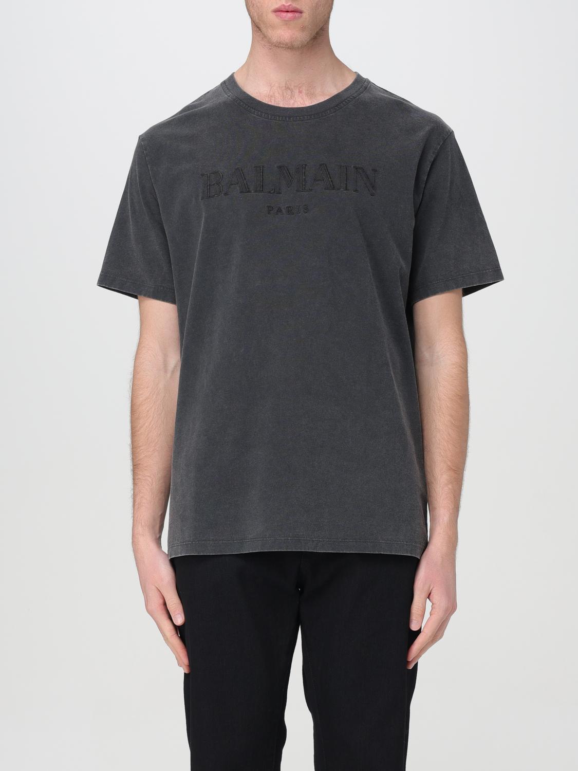 Tシャツ・カットソー BALMAIN Men T-shirt Black CH0EG010BC72 YGD