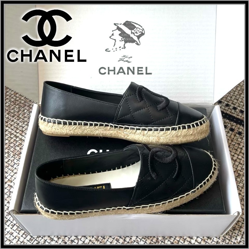 大人気デザイン♪【CHANEL】エスパドリーユ