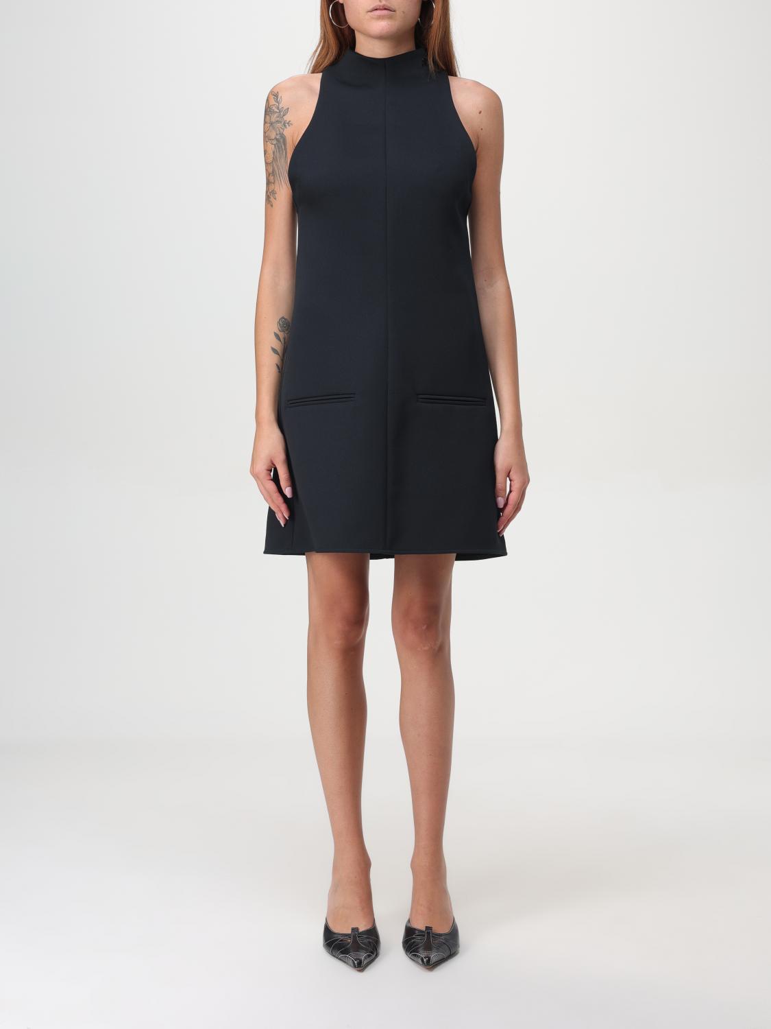 ワンピース COURReGES Woman Dress Black VESCRO456PL0007 9999