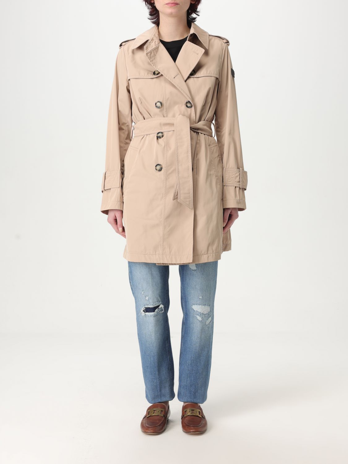 アウターその他 PEUTEREY Woman Trench coat Beige PED529901181975 802