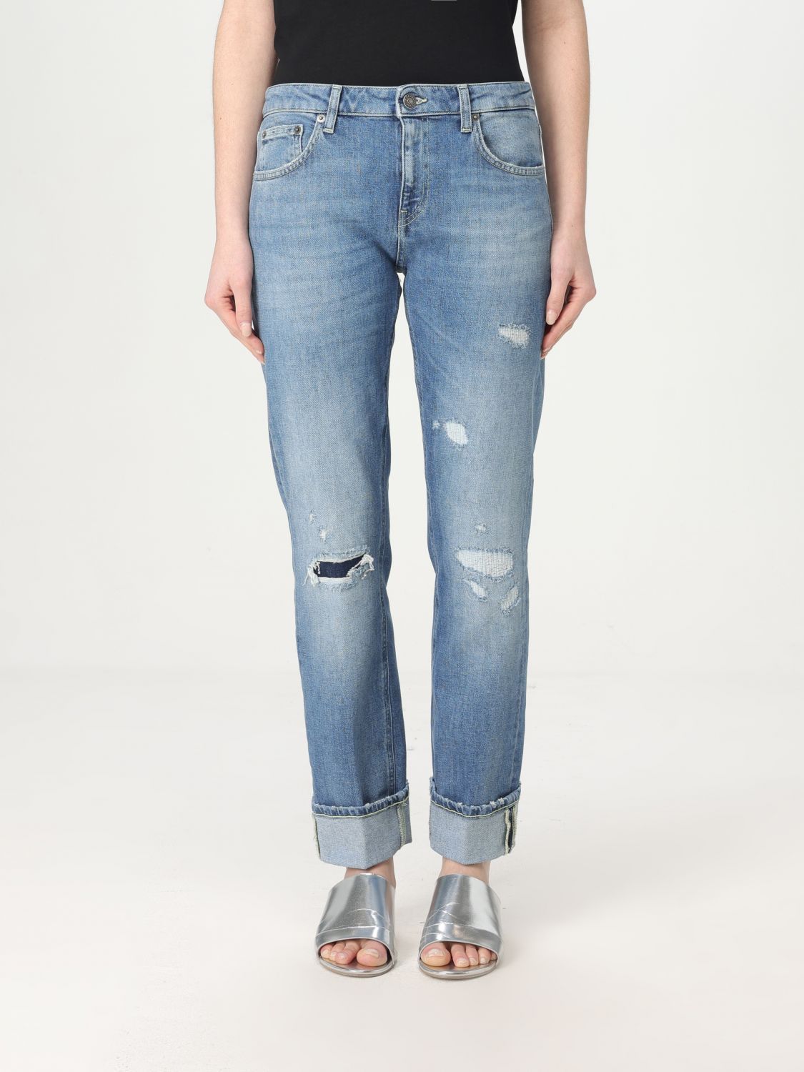 デニム・ジーパン DONDUP Woman Jeans Blue DP801DSK297DIR8W 800
